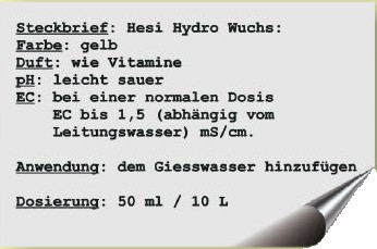 Hesi Hydro Wuchs 1l