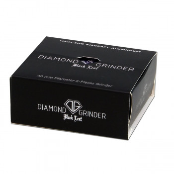 Black Leaf Diamond Aluminium Grinder 2-tlg ø 40mm