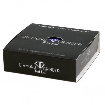 Black Leaf Diamond Aluminium Grinder 2-tlg ø 56mm