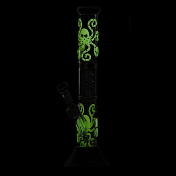 Grace Glass Octopoda LED Glas Bong 43cm