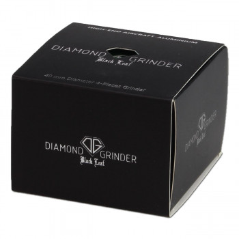 Black Leaf Diamond Aluminium Grinder 4-tlg ø 40mm