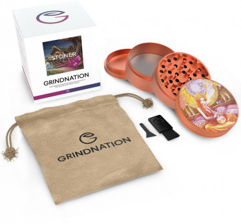 GrindNation Stoner Grinder 4-tlg ø 63mm