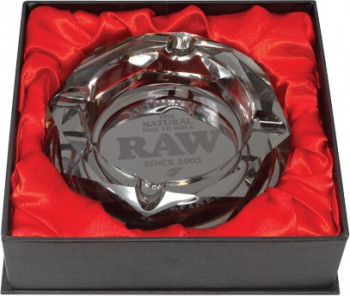 RAW Prisma Glas Aschenbecher