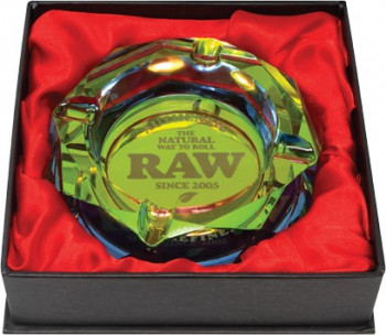 RAW Prisma Glas Aschenbecher