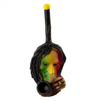Amsterdam Rasta Man Pfeife 14,5cm