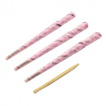 G-ROLLZ Banksy's Graffiti Lightly Dyed Pink Cones 6 Stk.