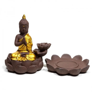 Rückfluss Räucherschale Buddha
