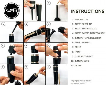 Herby Roller weR All-in-one Roller- Grinder