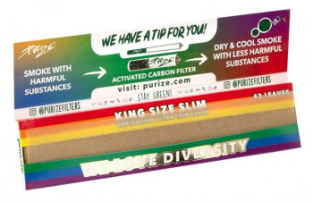 Purize RAINBOW King Size Slim Papers