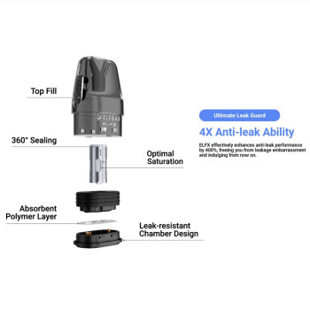 Elf Bar ELFX Pod 2ml 0.6 Ohm 3 Stk.