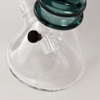 Black Leaf Mini-Bubbler Blau 15,5 cm