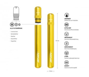 JAYSAFE Premium Aluminium Joint Case / Joint Hülle 127mm