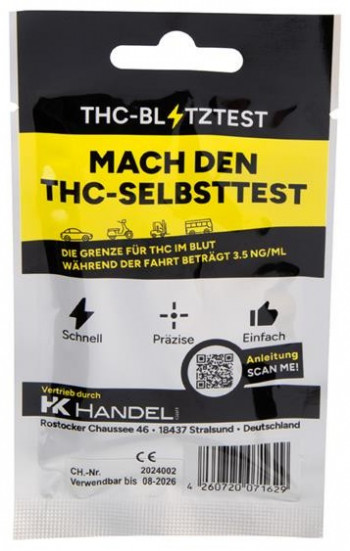 THC Blitz Selbsttest