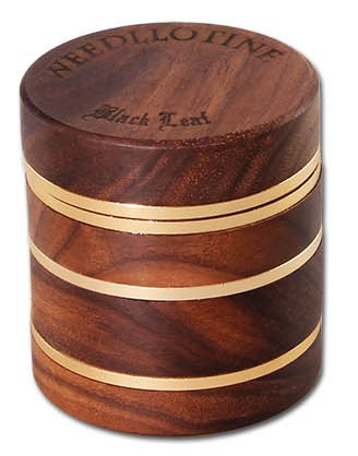 Black Leaf Alu-/ Nussholz Grinder 4-tlg