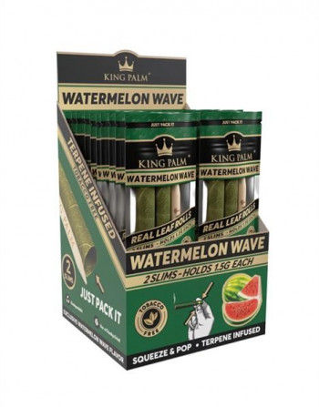 King Palm Blunts SLIM Wraps Watermelon Terps