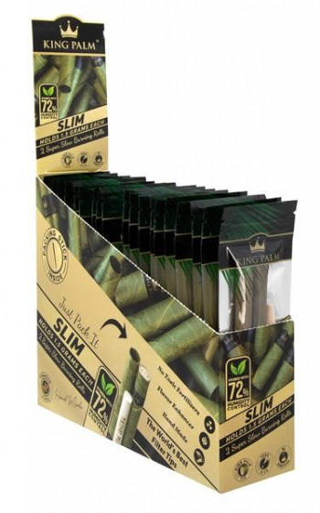 King Palm Blunts SLIM Wraps Narural Terps