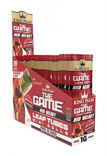 King Palm Blunts MINI Wraps Red Velvet The Game
