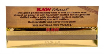 RAW Ethereal Gold King Size Slim Papier