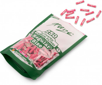 Purize Aktivkohlefilter Pink Regular 9mm 250 Stk.