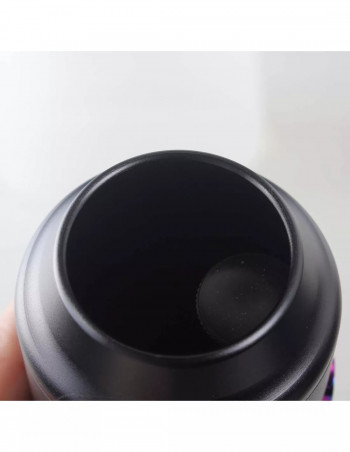 Black Leaf Aluminium Air Filter Pipe black