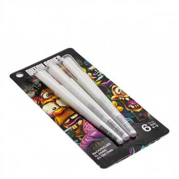 Dutch Cones 6x White 1 1/4 Pre-Rolled Cones