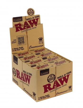 RAW CONNOISSEUR - ROLLS + TIPS