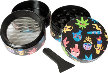Weedmoji 360 Grinder 4 tlg. 40mm