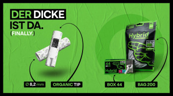 Hybrid Supreme Filters Plus Size 8,2mm 44 Stk.