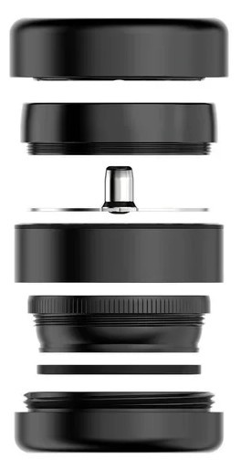 Flower Mill Next Gen Premium Alu 3tlg 66mm