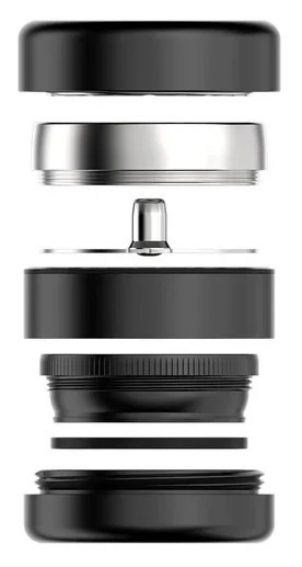 Flower Mill Next Gen Premium Stahl 3tlg 66mm