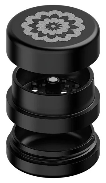 Flower Mill Next Gen Standard Alu Schwarz 3tlg 51mm