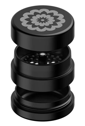 Flower Mill Next Gen Standard Alu Schwarz 3tlg 64mm