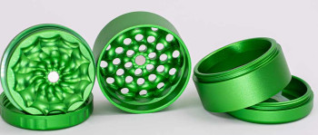 CNC-Flower Grinder 5tlg 50mm Grün
