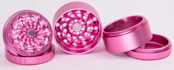 CNC-Flower Grinder 5tlg 50mm Pink