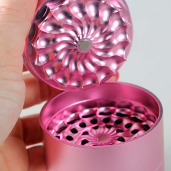 CNC-Flower-Grinder 5-tlg. 64mm Pink