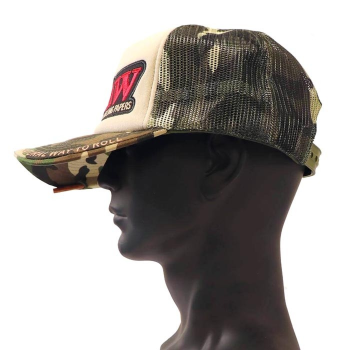 RAW Trucker Hat Camo and Tan