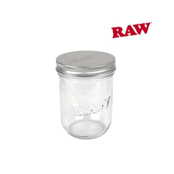 RAW Mason Jar mit Case 16oz
