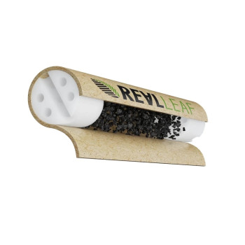 Real Leaf Aktivkohlefilter Slim 7mm 50 Stk.