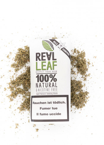 Real Leaf Wild Damiana nikotinfreier Tabakersatz