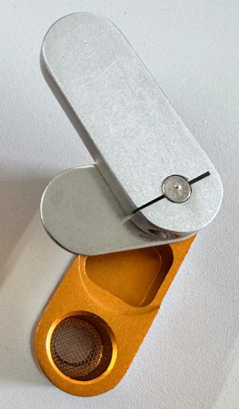 Teddy Montana Pipe silber