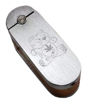 Teddy Montana Pipe silber