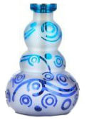 Ersatzglas 22cm D: 4,5cm mit Gewinde