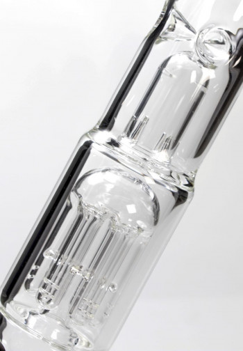 Blaze Zylinderbong Ice 6-Arm Perkolator Klar 50cm