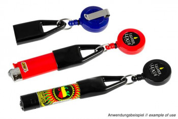 Lighter Leas Ausziehhalterung für Feuerzeuge