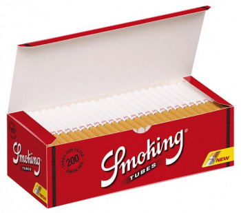 Smoking De Luxe Zigarettenhülsen Tubes 200 Stk.
