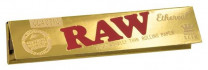 RAW Ethereal Gold King Size Slim Papier