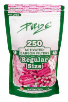 Purize Aktivkohlefilter Pink Regular 9mm 250 Stk.