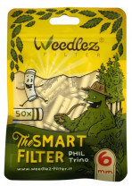 WEEDLEZ Phil Trino 6mm Zellulose + Keramik Yellow 50 Stk.
