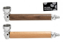 Metall/Holzpfeife 125mm