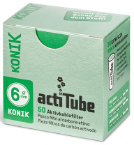actiTube Aktivkohlefilter 6- 8mm "Konik" 50 Stk.